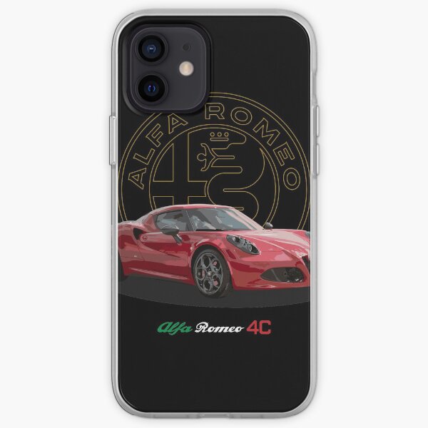 Alfa Romeo 4C Coque souple iPhone