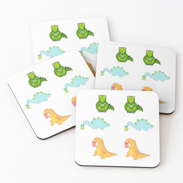 Item preview, Dino boba Stickers designed and sold by LucianaArts.