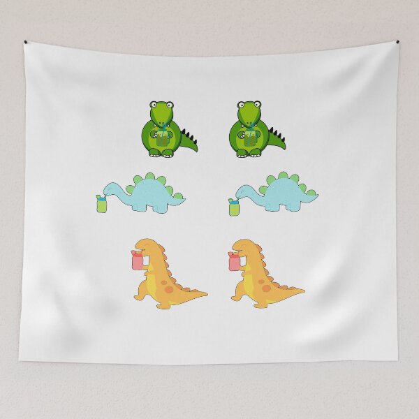 Item preview, Dino boba Stickers designed and sold by LucianaArts.
