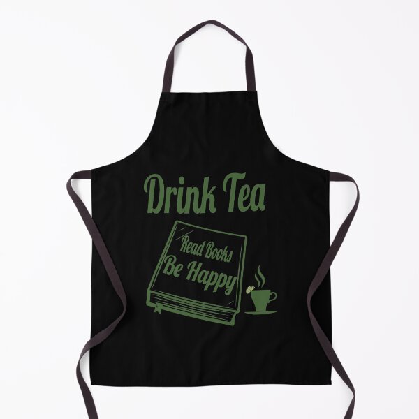 Item preview, Drink Tea Read Books Be Happy funny gifts designed and sold by thiag-o.