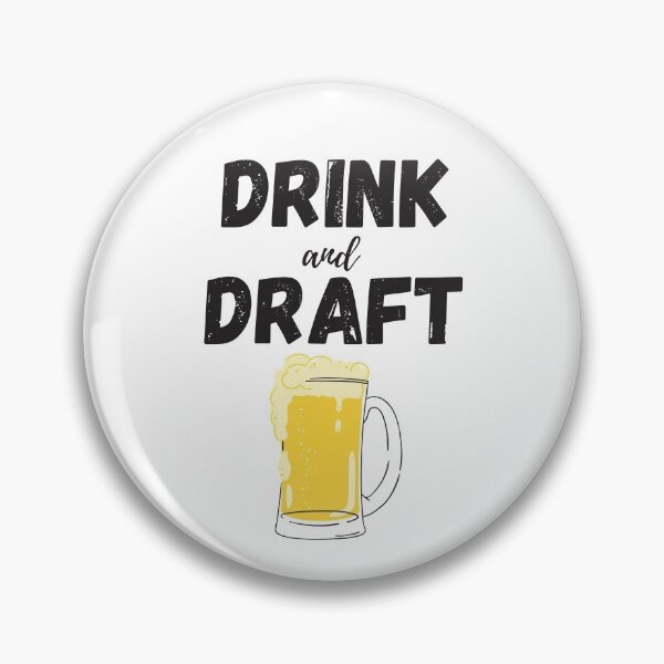 Item preview, Drink and Draft Funny Fantasy Football  designed and sold by champagnemoment.
