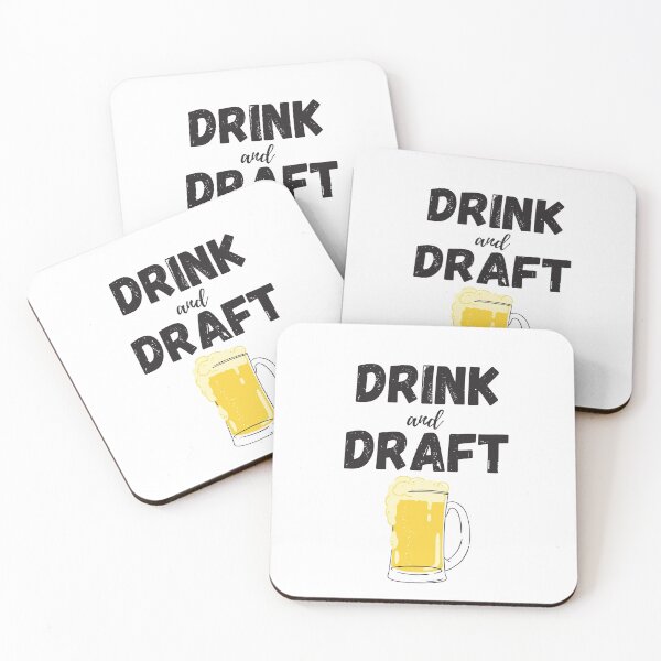 Item preview, Drink and Draft Funny Fantasy Football  designed and sold by champagnemoment.