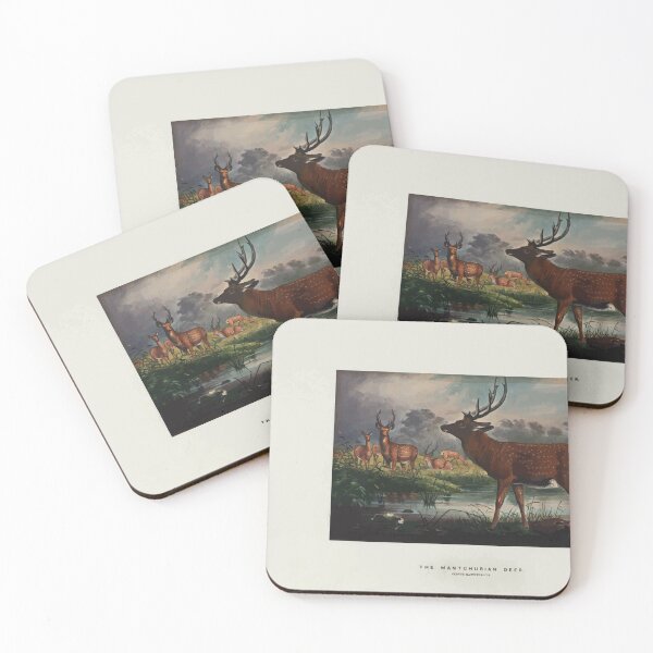 Item preview, Zoological sketches by Joseph Wolf 1861 to 1867 063 The Mantchurian Deer designed and sold by WetdryvacRB01.