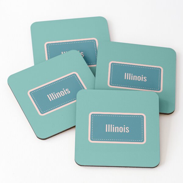Item preview, Illinois cute Sign designed and sold by CityCollection.