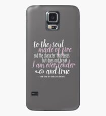 Funda/vinilo para Samsung Galaxy Para el alma hecha de fuego