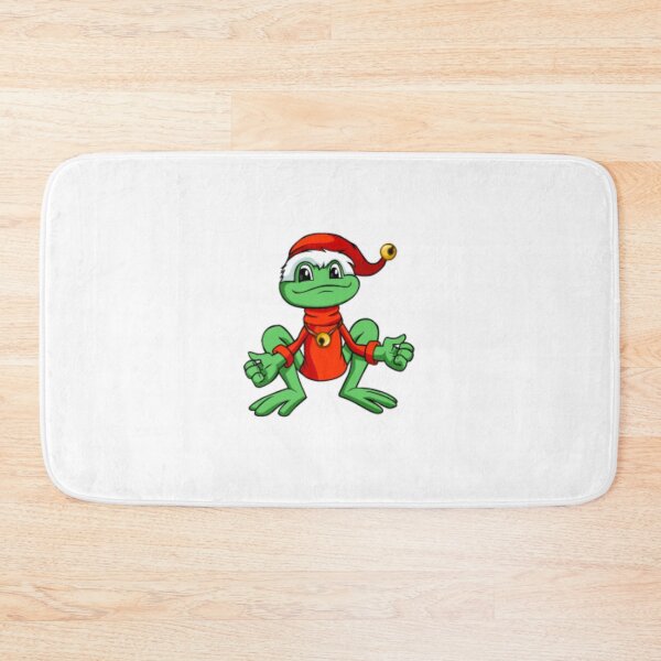 Item preview, Frog Wearing Christmas Hat designed and sold by RsK_DeSiGn.