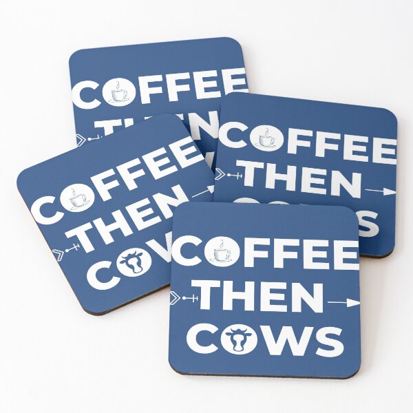 Item preview, coffee then cows designed and sold by NicyShopy.
