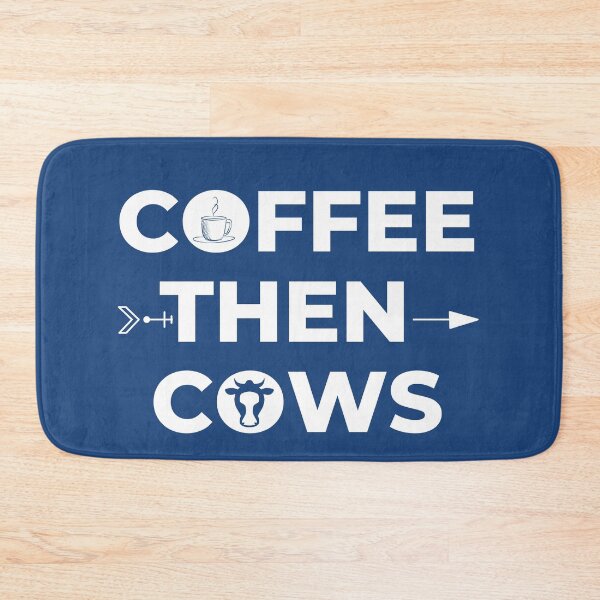 Item preview, coffee then cows designed and sold by NicyShopy.