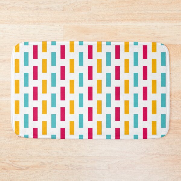 Item preview, Discontinuous lines - yellow, blue, pink designed and sold by Miss Striped.