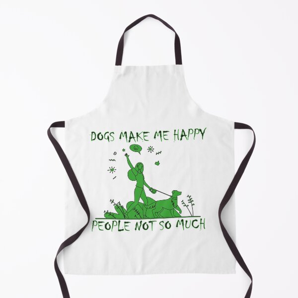Item preview, DOGS MAKE ME HAPPY, PEOPLE NOT SO MUCH designed and sold by YAITPSTORE.