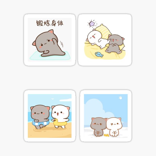 Bộ sticker Mochi Peach và Goma Cute Cat rất phù hợp với những bạn thích sưu tập đồ dễ thương. Nếu bạn cũng là một trong số đó, hãy xem bức ảnh này để tìm hiểu thêm về bộ sticker này!