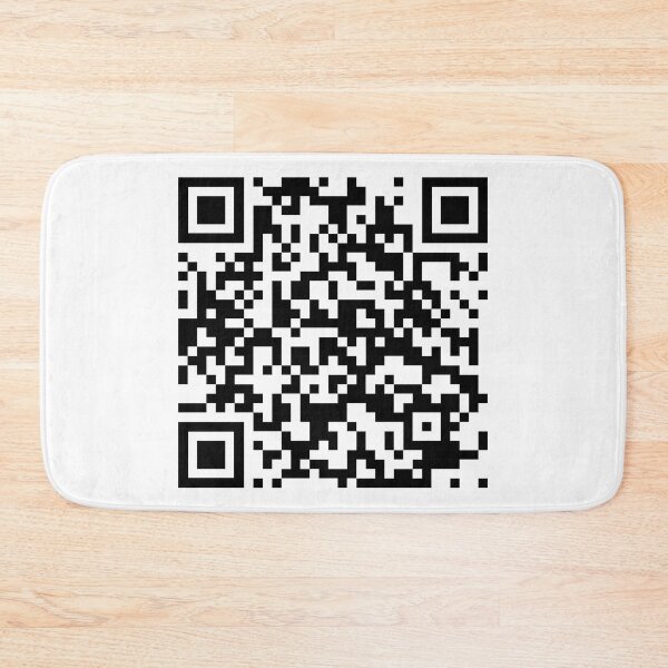 Artikelvorschau, Rickroll QR Code Aufkleber entworfen und verkauft von crimsontreasure.