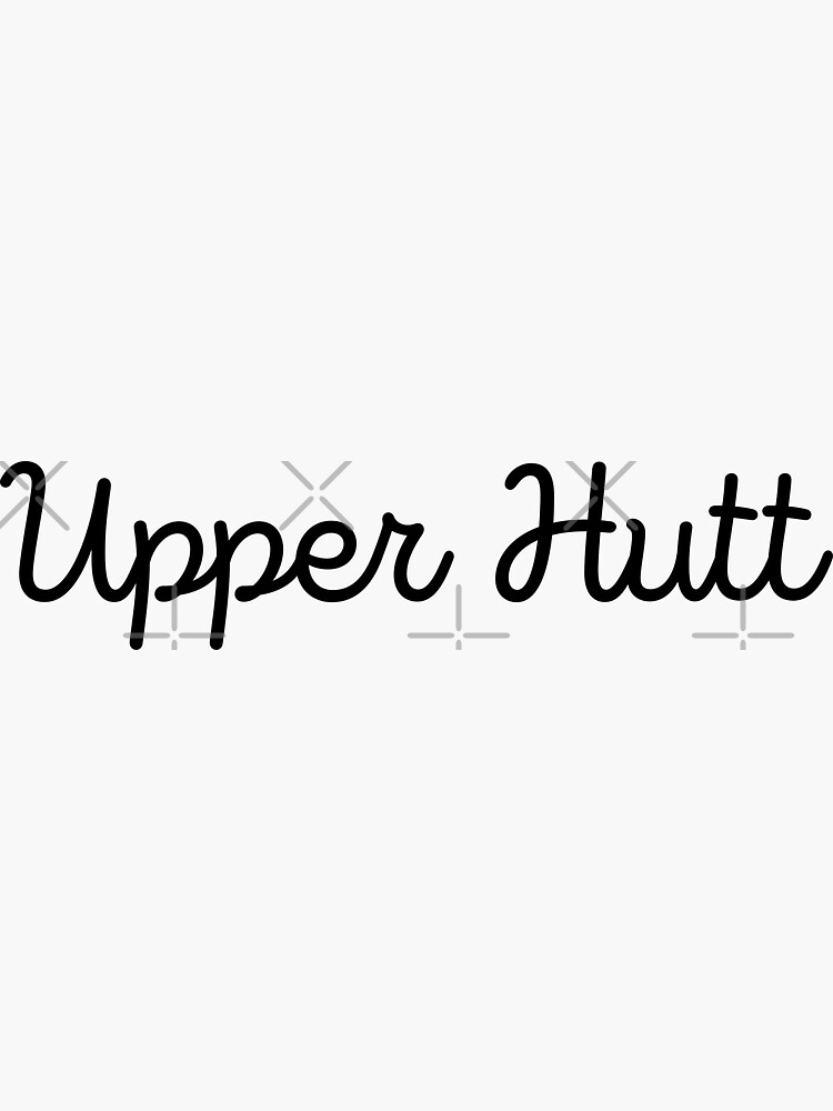 "Upper Hutt New Zealand" Sticker by Taumaturgo Redbubble