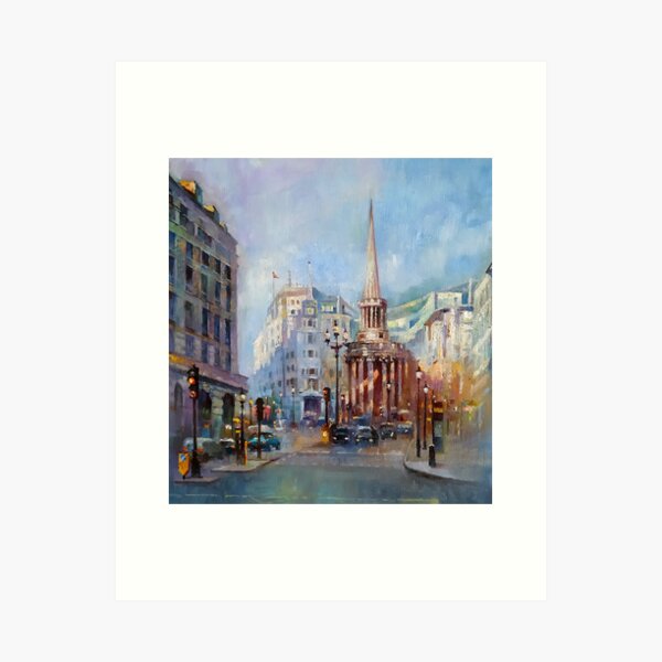 BBC Broadcasting House Art Print