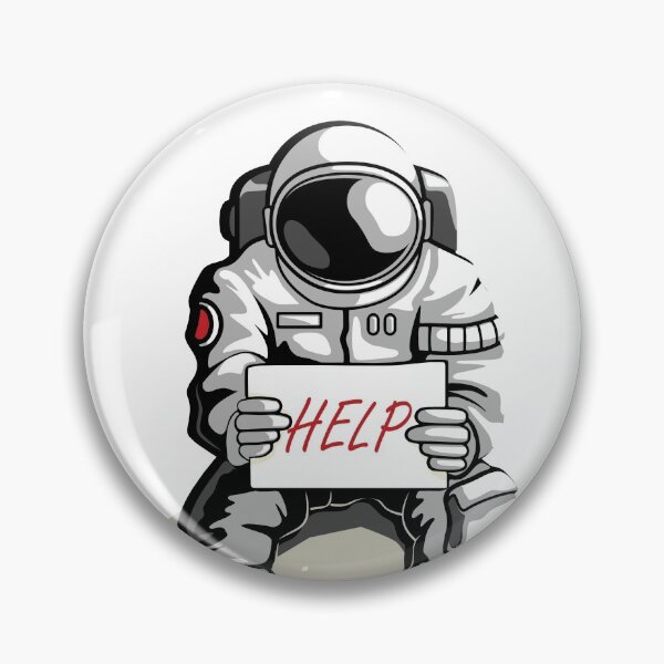 Item preview, Astronaut Stranded On The Yellow Moon designed and sold by Noverda Nawarizka Prabowo.