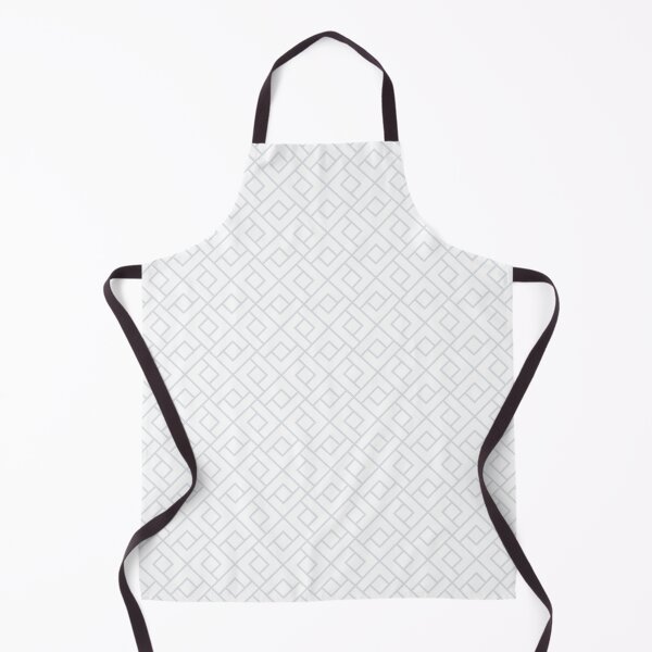 Item preview, Geometric Design #009 - Silver Square Line Pattern Print designed and sold by isko1977.