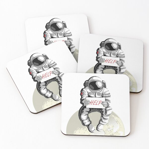 Item preview, Astronaut Stranded On The Yellow Moon designed and sold by Noverda Nawarizka Prabowo.