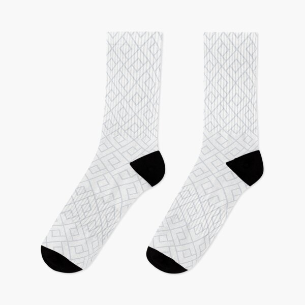 Item preview, Geometric Design #009 - Silver Square Line Pattern Print designed and sold by isko1977.