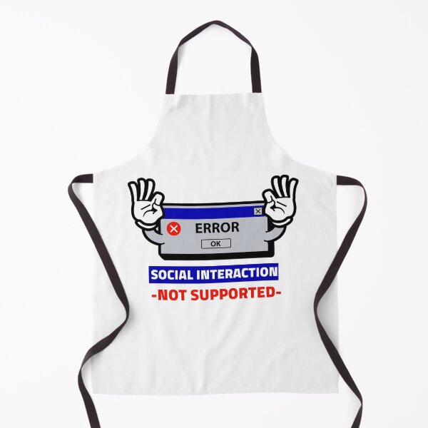 Item preview, Social Interaction Not Supported designed and sold by sketchypages.