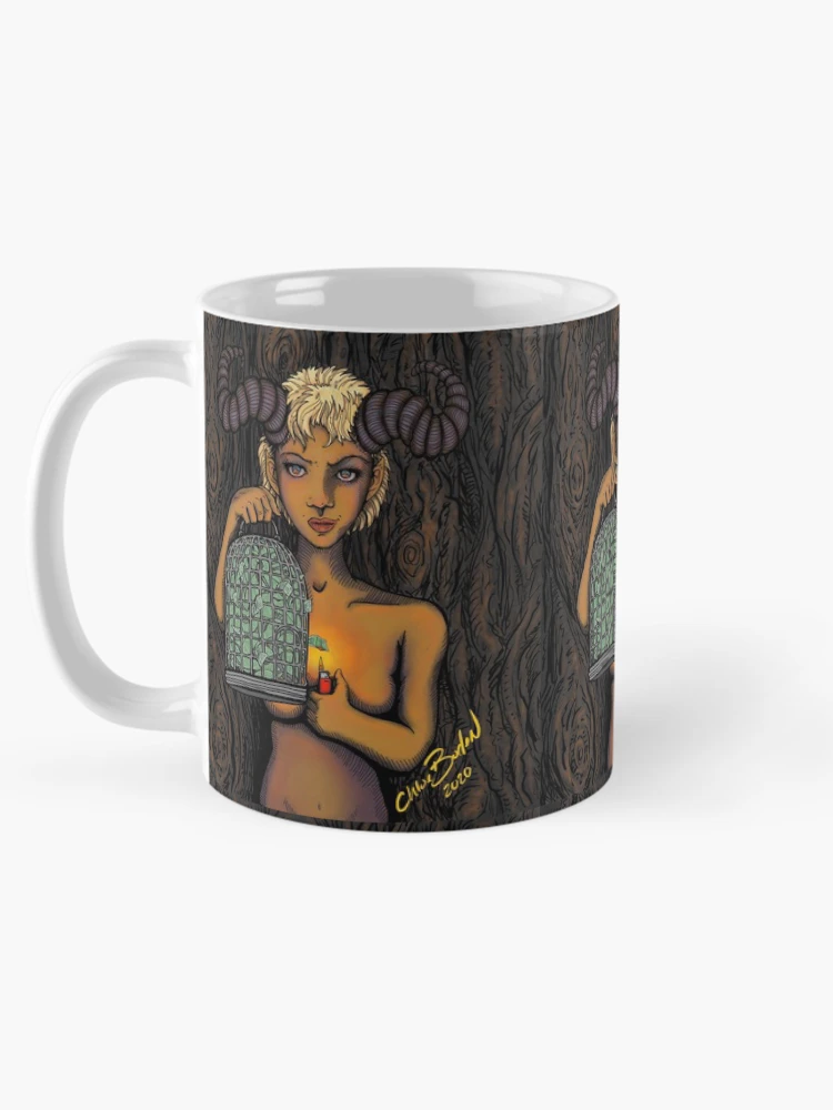 Thumbnail 5 of 6, Coffee Mug, Greed designed and sold by Rabbitfool.