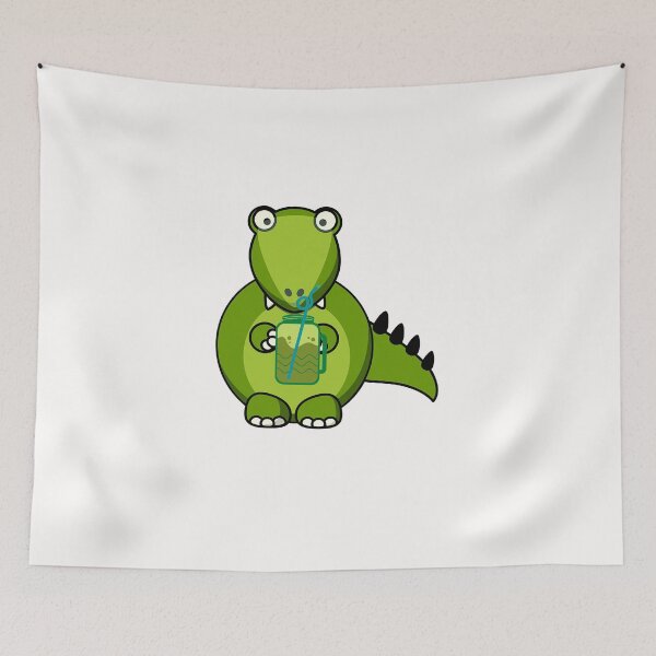 Item preview, Dino Boba designed and sold by LucianaArts.