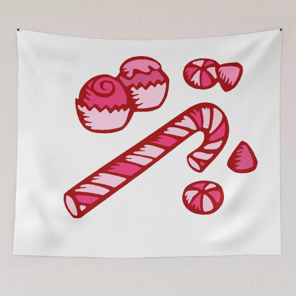 Item preview, Cute Candy Cane and Peppermints designed and sold by junebug042.