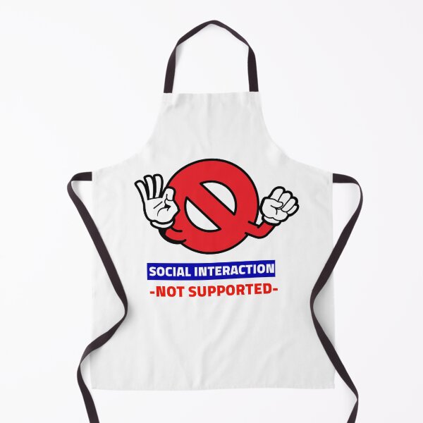 Item preview, Social Interaction Not Supported designed and sold by sketchypages.