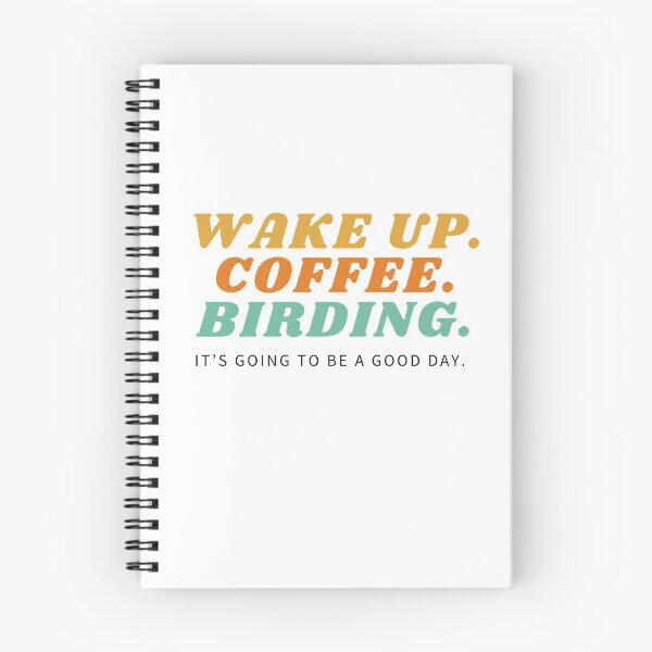 Item preview, Birding plans for the day.  designed and sold by TheWaterBirds.
