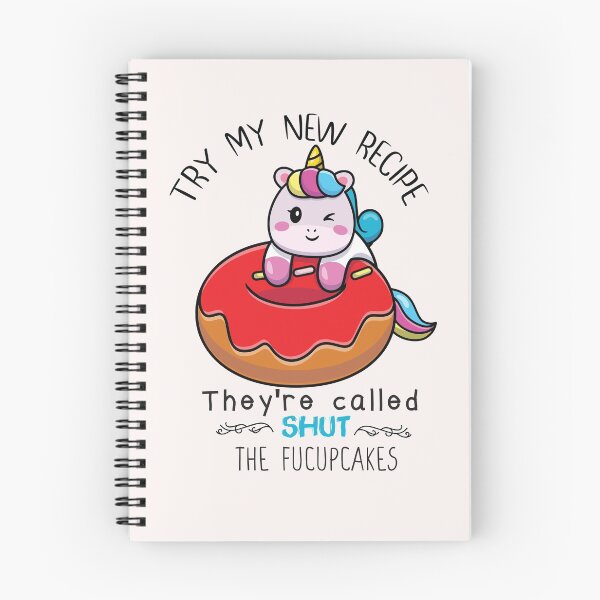 Item preview, try my new recipe they're called shut the fucupcakes -Funny - recipe- Baking  designed and sold by Hannah  Pillic.