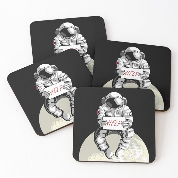 Item preview, Astronaut Stranded On The Yellow Moon designed and sold by Noverda Nawarizka Prabowo.