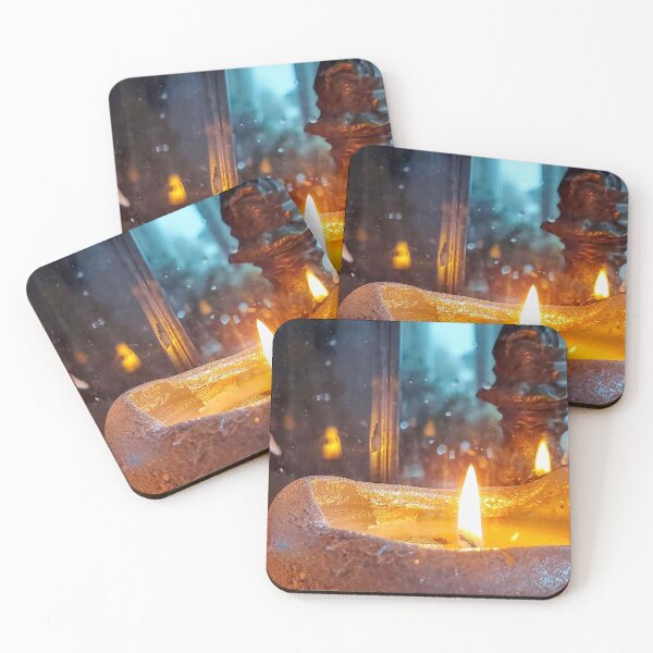 Item preview, Stilllive With Large Candle  designed and sold by hajarsdeco.