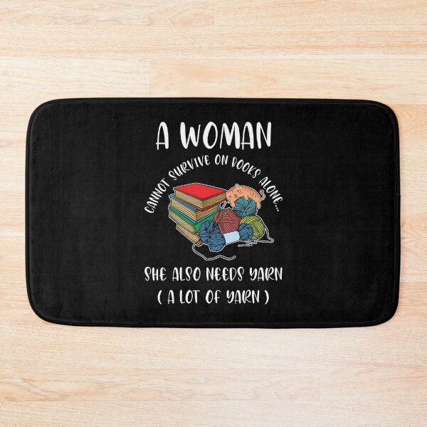 Item preview, A Woman Cannot Survive On Books Alone She Needs A Cat designed and sold by Charles Brian.