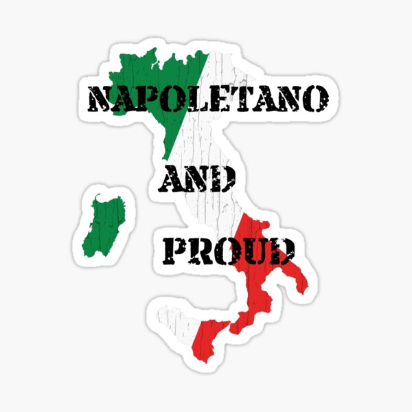 Item preview, napoletano and proud designed and sold by ariaarti.