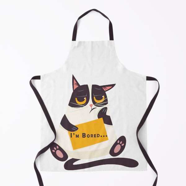 Item preview, I'm Bored Cat designed and sold by . JustBeUnique ..