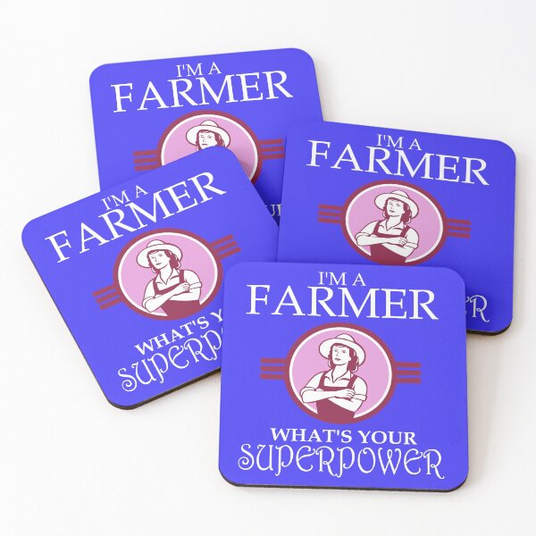 Item preview, I'm A Farmer What's Your Superpower Funny Womens Farming designed and sold by ByTekk.