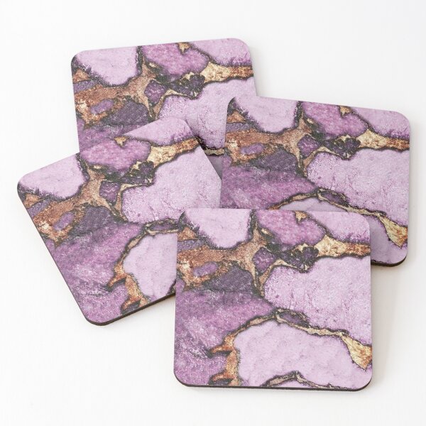 Item preview, purple and gold marble print designed and sold by HadeeeeL.