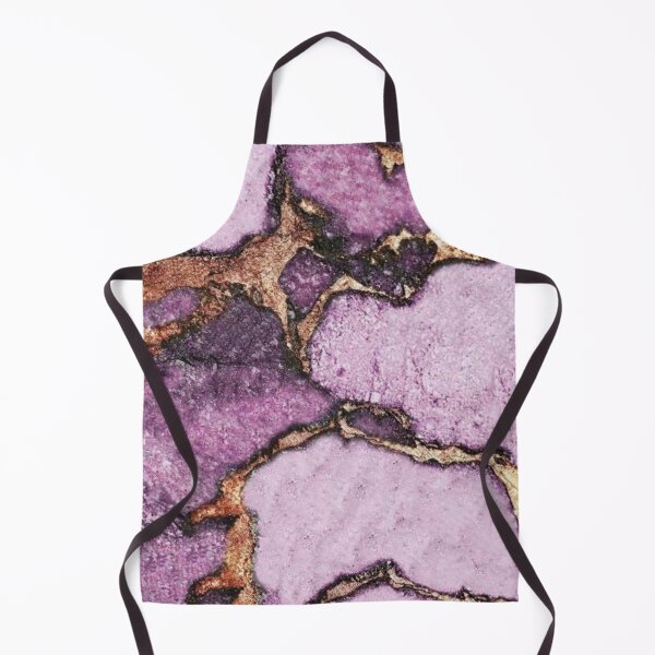 Item preview, purple and gold marble print designed and sold by HadeeeeL.