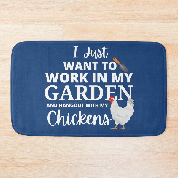 Item preview, i just want to work in my garden and hangout with my chickens designed and sold by NicyShopy.