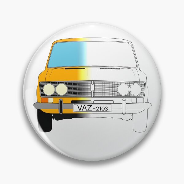 Item preview, 'Zhiguli' - (Lada) VAZ 2103 - Outline Series #2 designed and sold by Dark Enterprises.