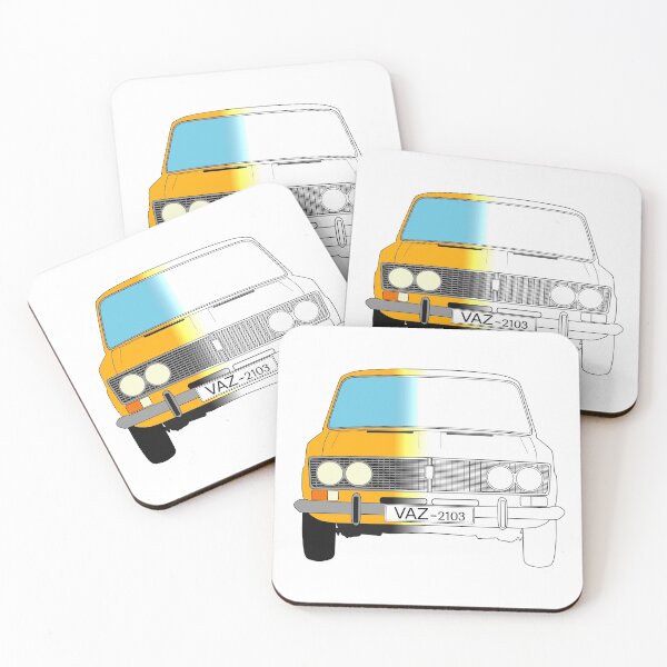 Item preview, 'Zhiguli' - (Lada) VAZ 2103 - Outline Series #2 designed and sold by Dark Enterprises.