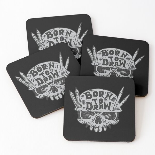 Item preview, Born to Draw designed and sold by MisterGooseShop.