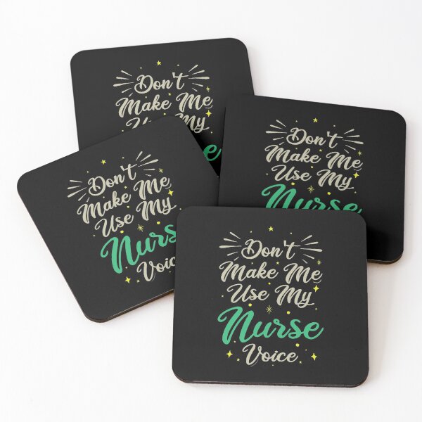Item preview, Don't Make Me Use My Nurse Voice, Cute Funny Gift For Nurse  designed and sold by awesomedraw.