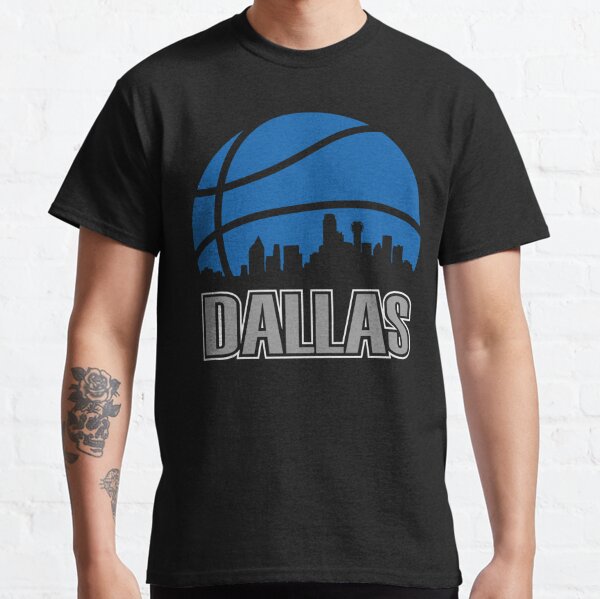 Dallas mavericks best sale skyline shirt