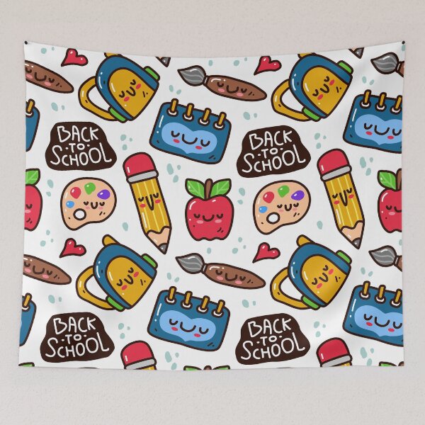 Item preview, Kawaii Design #023 - Back to School Cute Doodle Style designed and sold by isko1977.