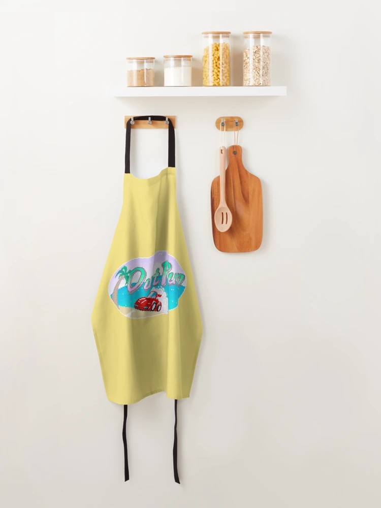 Thumbnail 4 of 6, Apron, OUT RUN designed and sold by ARCADEWEAR.IT.