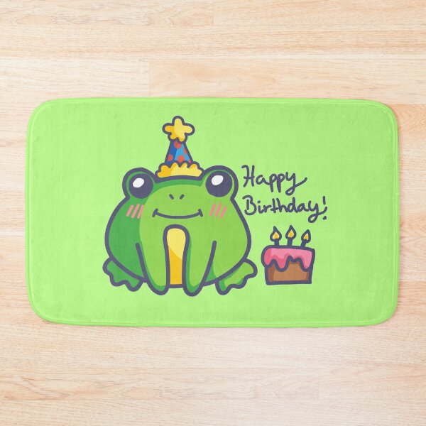 Item preview, Happy birthday frog designed and sold by Greater arts.