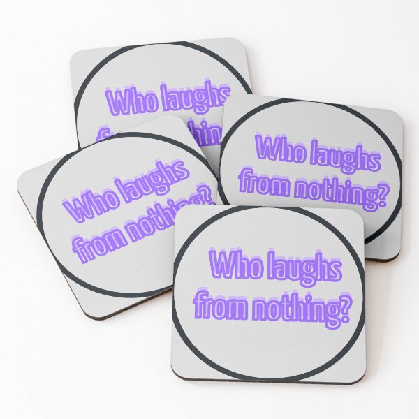 Item preview, Who laughs from nothing? designed and sold by Viktor Kabbach.