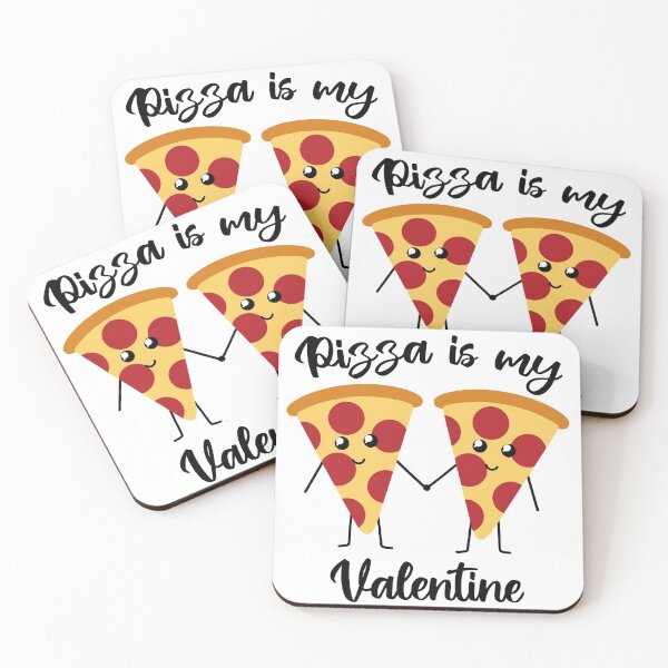 Item preview, Pizza is my valentine designed and sold by felinefeelings.
