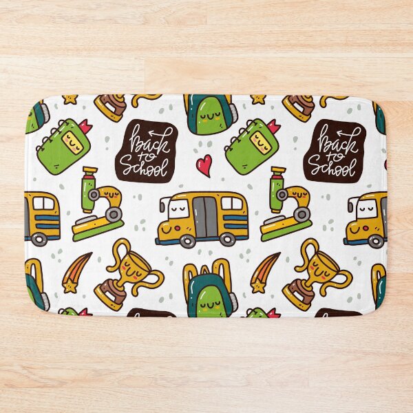 Item preview, Kawaii Design #024 - Cute Doodle Style Back to School Pattern designed and sold by isko1977.