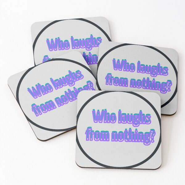 Item preview, Who laughs from nothing? designed and sold by Viktor Kabbach.